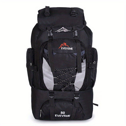 Ultralight Waterproof Hiking Backpack - Large Capacity Adjustable Straps & Multiple Pockets for Camping, Cycling, and Outdoor Adventures (Red, Blue, Black), Hiking Gear | Rugged Design | Waterproof Nylon Bag, Hiking Accessories