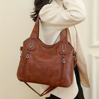 Bolsa de ombro Lily™ Luxe Statement I Retro Tote
