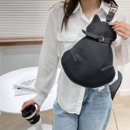 Aria™ Sling Charm | Bolsa de ombro estilosa Kitty Cat