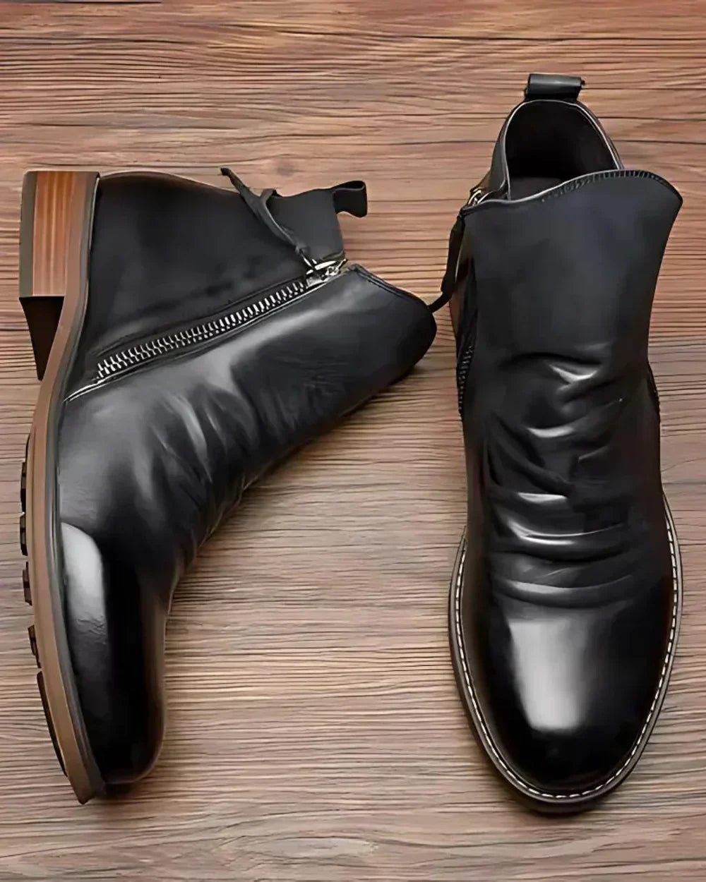 Ellie™ - Lederstiefeletten