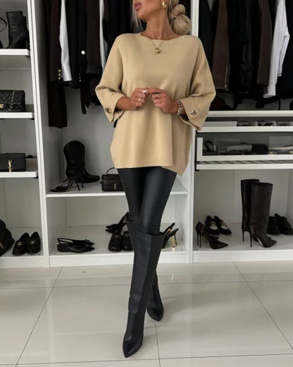 Isabella™ Elegante Strickbluse