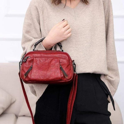 Penelope™ Exquisiter Stil | Weiche Tasche mit mehreren Taschen 