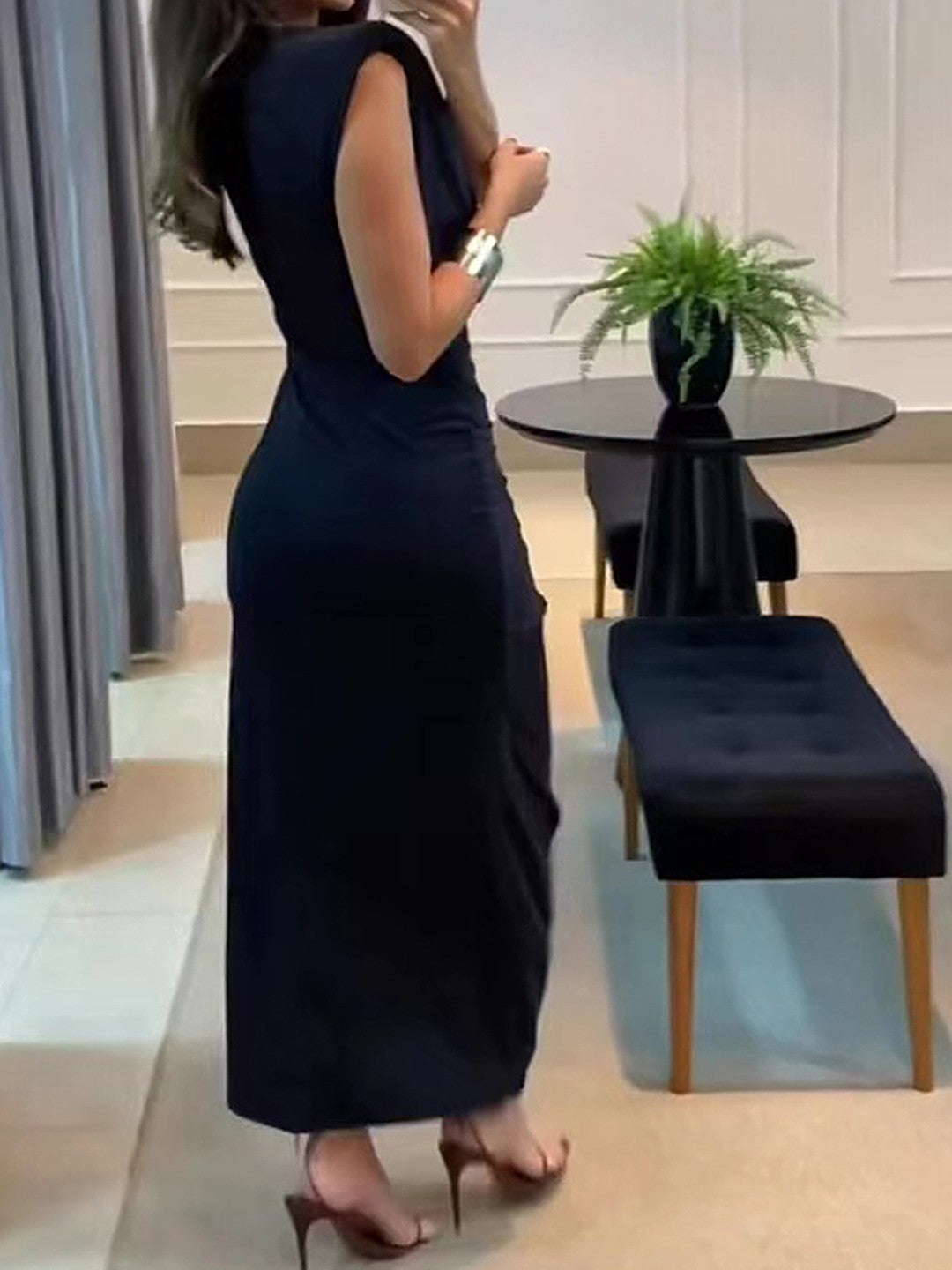 Riley™ - Vestido moderno e estiloso com estampa de leopardo