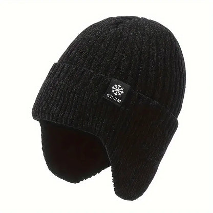 Eli™ - Thermo-Strickmütze mit Ohrenwärmern
