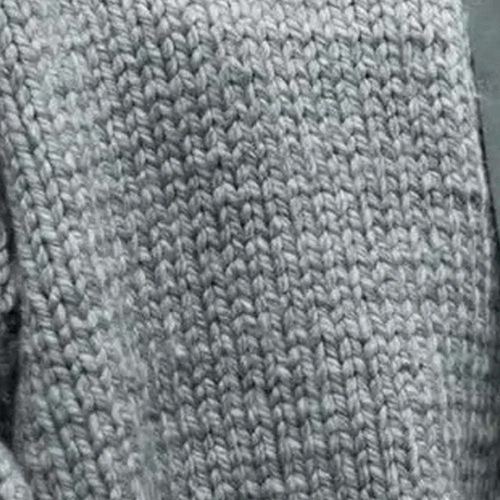 Manon | Lässiger Strickpullover mit halbhohem Kragen