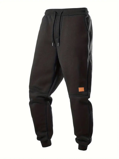 3pcs Men's Casual Joggers - Solid Color, Drawstring Waist, Pockets