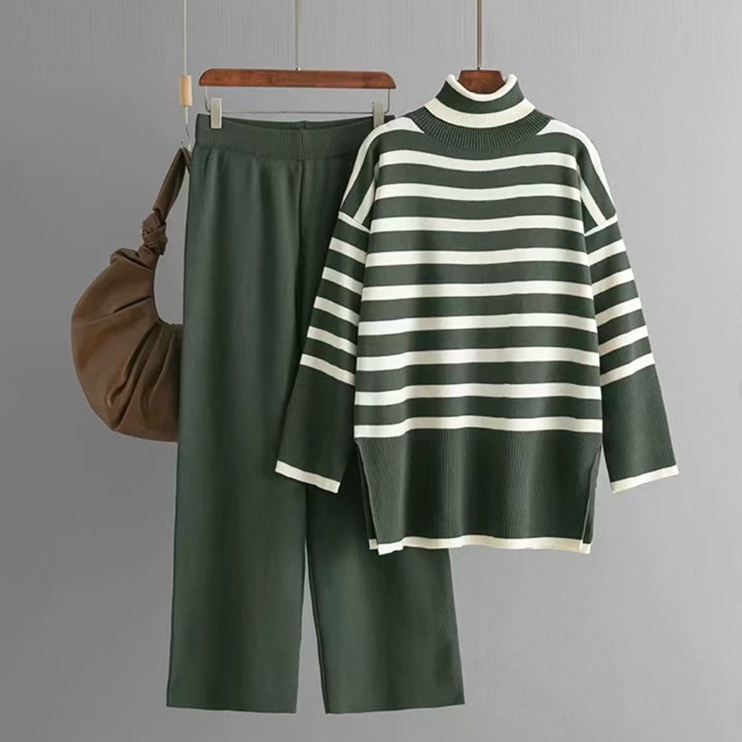 Avery™ - Conjunto de 2 peças de gola alta estiloso