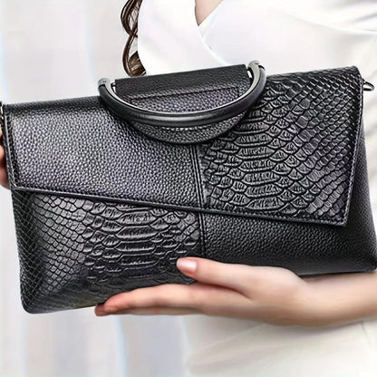 Grace™ Classic | Bolsa de luxo com relevo de crocodilo