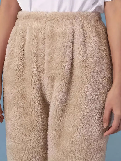 Amelia™ - Gemütliche, schlichte, dicke Plüschhose