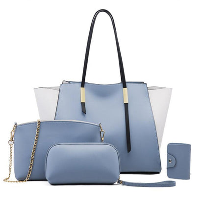 Conjunto de charme Isabella™ | Conjunto de bolsa tote luxuosa de 4 peças