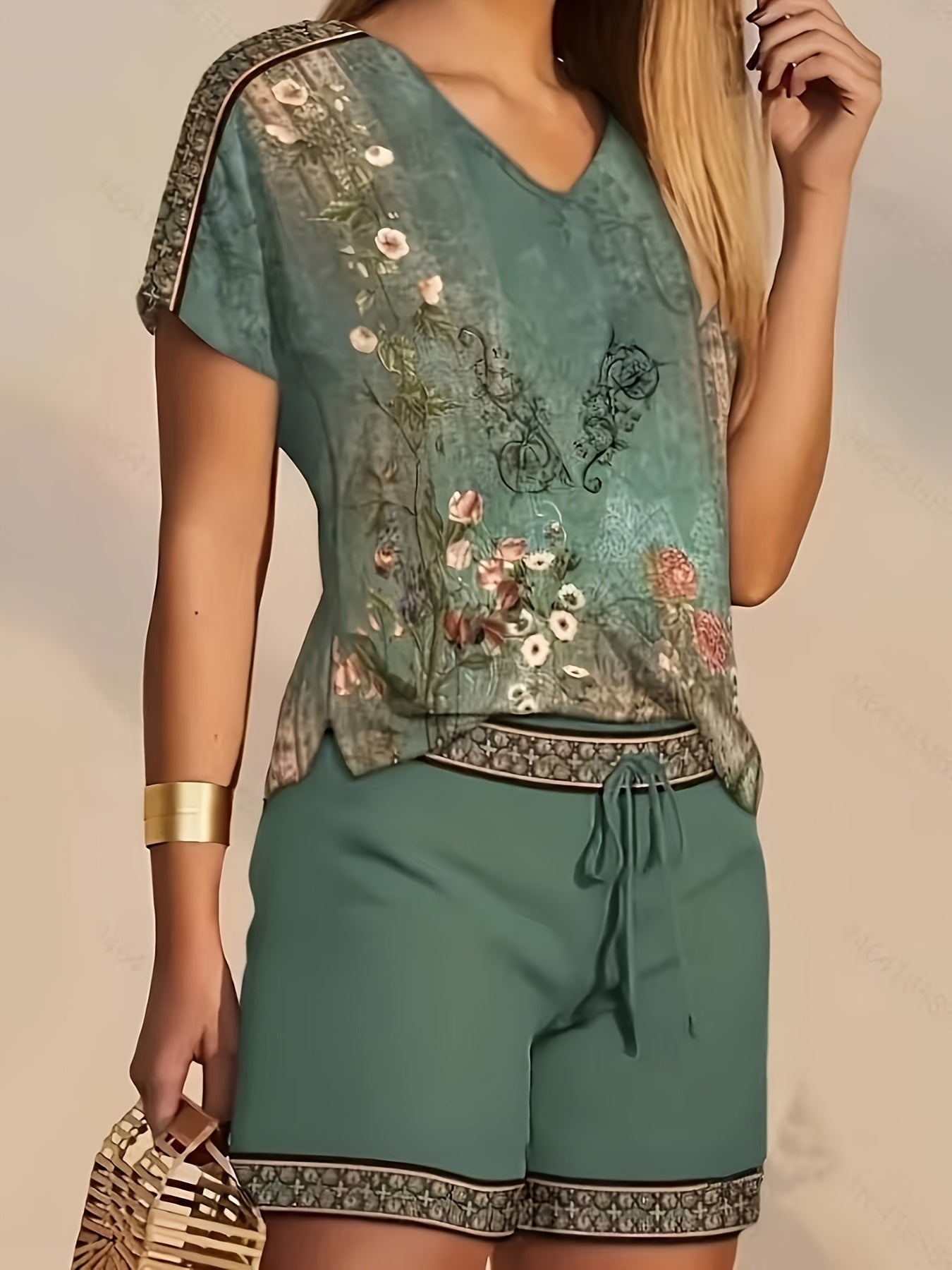 Women's Printed Suit
