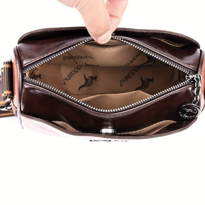 Bolsa transversal de cor sólida da moda - Bolsa de ombro da moda