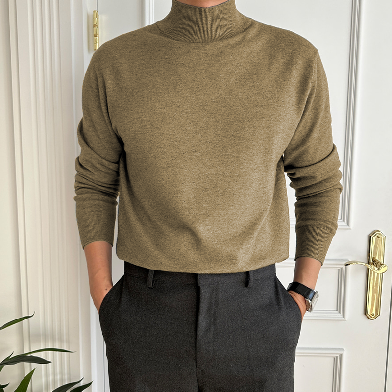 James™ - Bequemer Rollkragenpullover aus Kaschmir