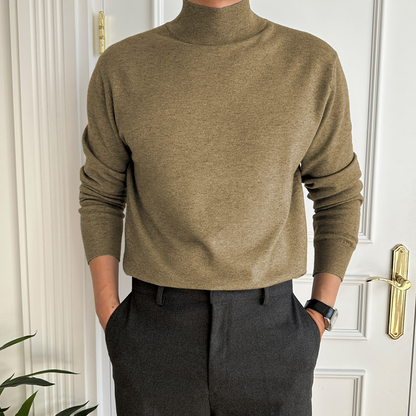 James™ - Bequemer Rollkragenpullover aus Kaschmir