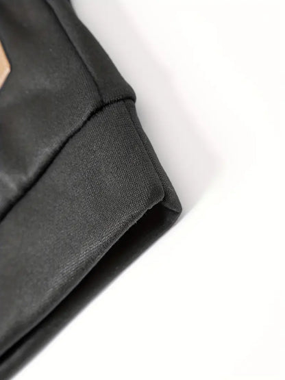 Moletom masculino com forro de lã e meio zíper - Pulôver quente e casual para outono e inverno