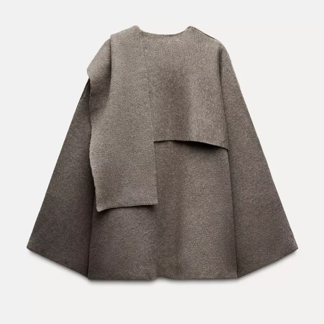 Avery™ - Casaco de capa de luxo elegante