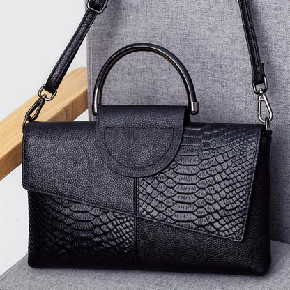 Grace™ Classic | Bolsa de luxo com relevo de crocodilo