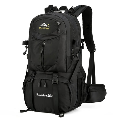 50L 1pc 13.21gal Bergsteigertasche mit großer Kapazität, wasserdichter Wanderrucksack für Männer und Frauen, geeignet für Outdoor-Reisen, Klettern und Camping