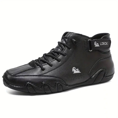 Men's Casual Sneakers, Hook and Loop Closure, Breathable, Non-Slip