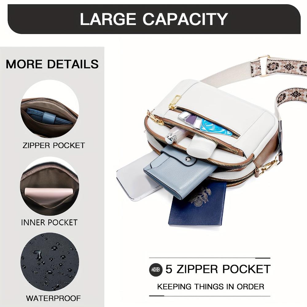 Peyton™ Luxe Statement | Bolsa tiracolo chique