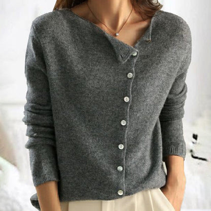 Avery™ - Eleganter weicher Wollcardigan
