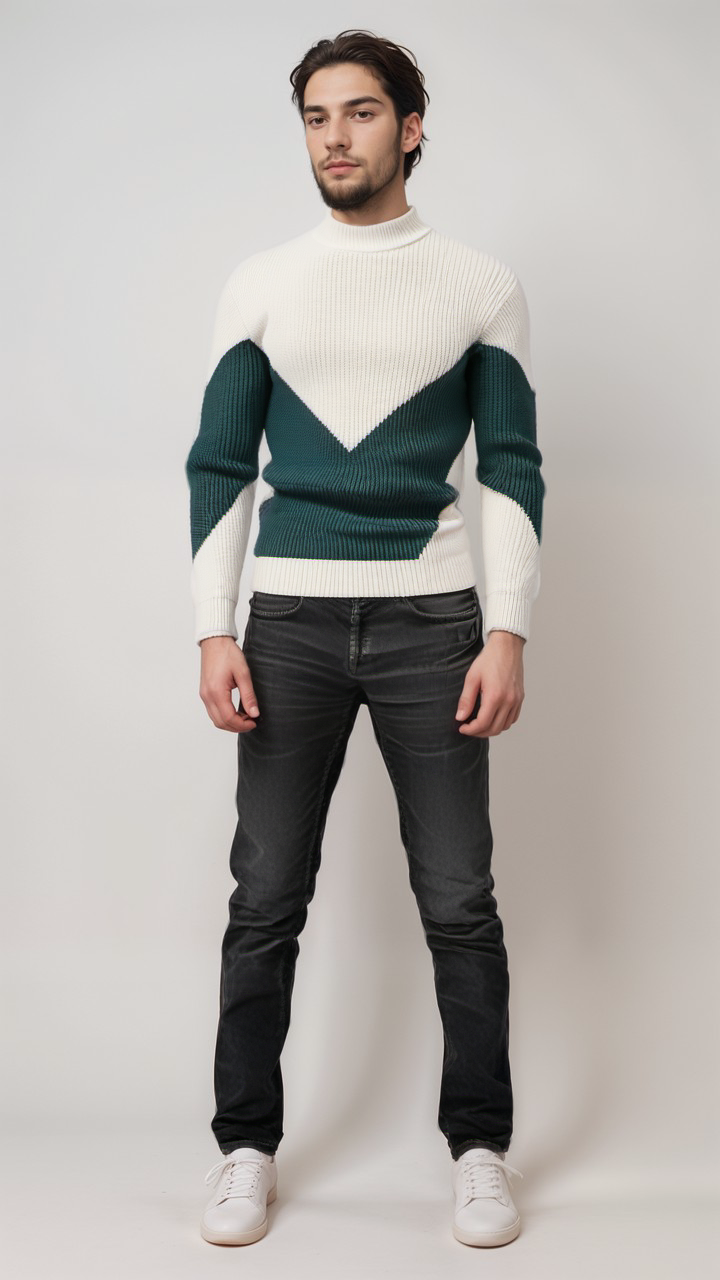Daniel | Moderner Strickpullover