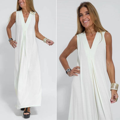 Olivia™ - Vestido de luxo confortável com cardigan