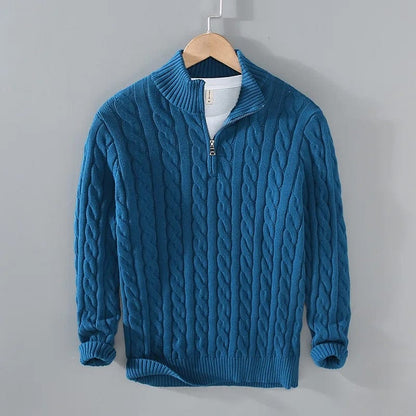 Jason | Eleganter Zip-Pullover 
