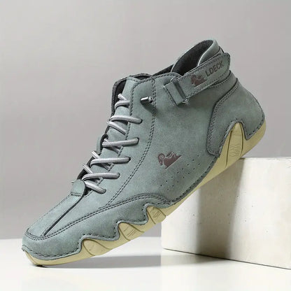 Men's Casual Sneakers, Hook and Loop Closure, Breathable, Non-Slip