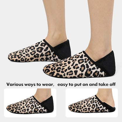 Flache Plüschschuhe für Damen – warme, bequeme Slipper für den Winter
