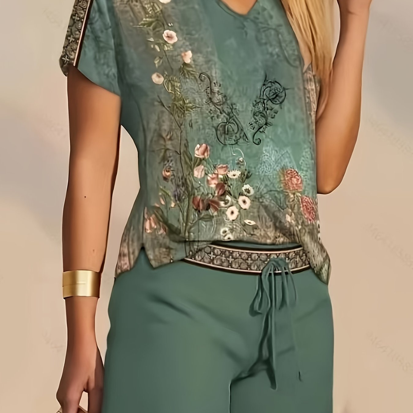 Women's Printed Suit