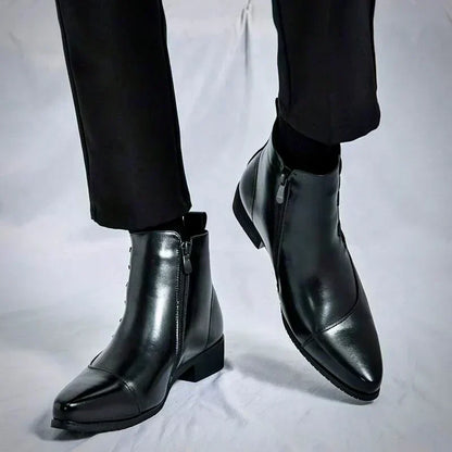 Samuel™ – Stilvolle Thatcher-Stiefel aus Leder