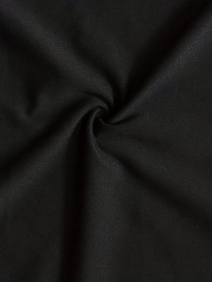 Vestido sólido com ombros descobertos, vestido casual com decote em V justo, roupas femininas