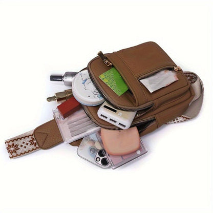 Riley™ Vintage Charm | Bolsa tiracolo de peito