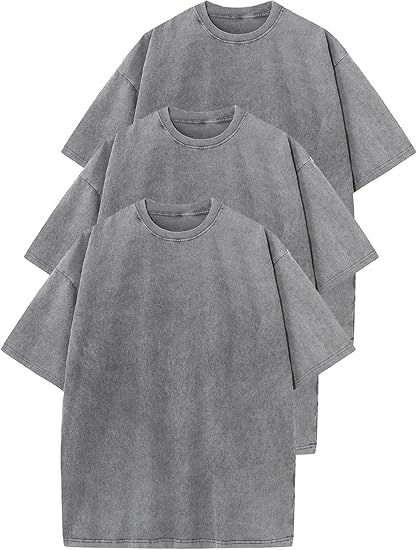 DARK TONES 3-PACK - 230GSM HEAVY LOOSE FIT T-SHIRT