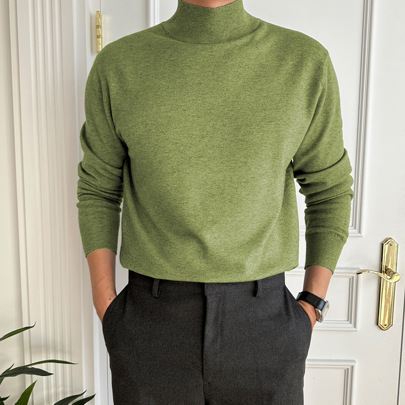 James™ - Bequemer Rollkragenpullover aus Kaschmir