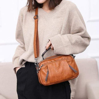 Penelope™ Exquisiter Stil | Weiche Tasche mit mehreren Taschen 