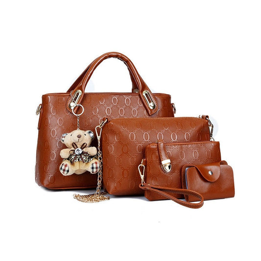 Conjunto Grace™ Luxe | Conjunto de bolsas elegantes e fofas de 4 peças