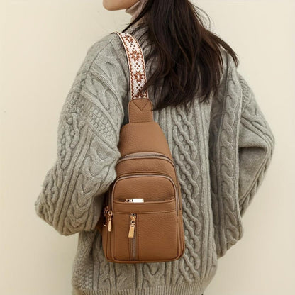 Riley™ Vintage Charm | Bolsa tiracolo de peito