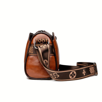 Bolsa transversal de cor sólida da moda - Bolsa de ombro da moda