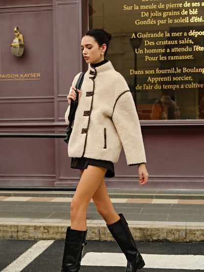 Zoe™ – Stylische Fleecejacke mit Kontrastpaspelierung 