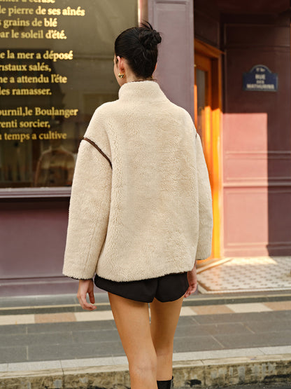 Zoe™ – Stylische Fleecejacke mit Kontrastpaspelierung 