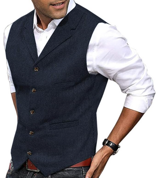 Grayson™ - Colete Vintage Estiloso