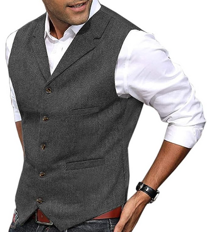 Grayson™ - Colete Vintage Estiloso