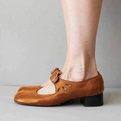 Lina™ - Stilvolle orthopädische Ledersandalen