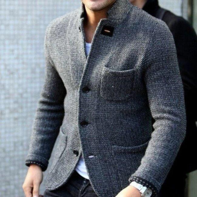 Carter™ - Casaco quente retrô Cardigan