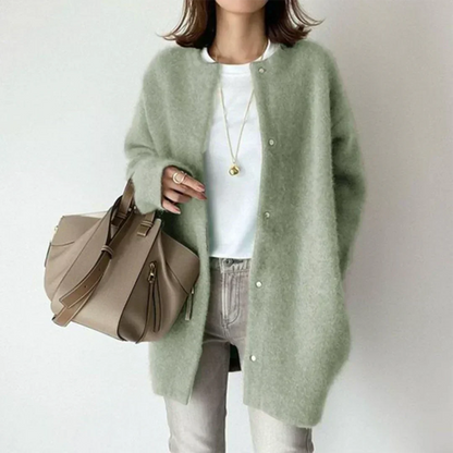 Adèle | Cardigan elegante de malha de caxemira