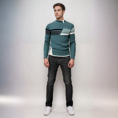 Daniel | Moderner Strickpullover