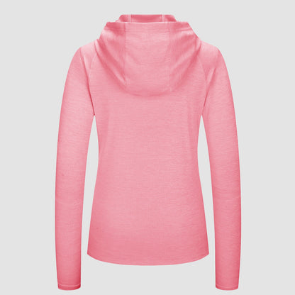 Women's Mint Hoodie Shirts UPF 50+ Sun Protection Long Sleeve UV Shirt with Thumb Hole