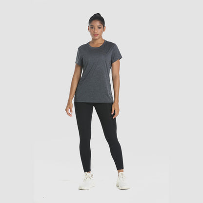 Women's Short Sleeve T-Shirt Quick Dry Running Workout Tee